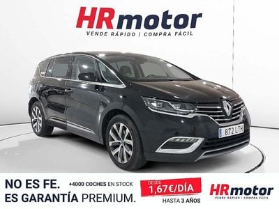 Usado Renault Espace Initiale Paris 160 CV (117 kW) 2017 Negro Monovolumen
