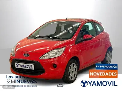 Usado Ford Ka S 69 CV (50 kW) 2014 Rojo Berlina