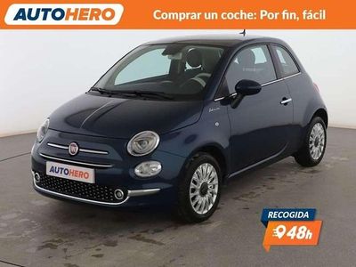 Usado Fiat 500 Dolcevita 69 CV (50 kW) 2022 Azul Berlina