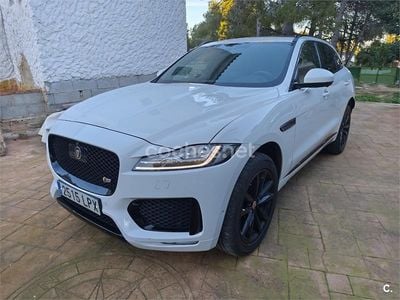 Usado Jaguar F-Pace S 300 CV (220 kW) 2016 Blanco SUV