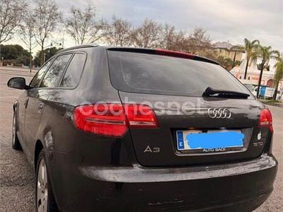 Usado Audi A3 Attraction 105 CV (77 kW) 2010 Negro Utilitario