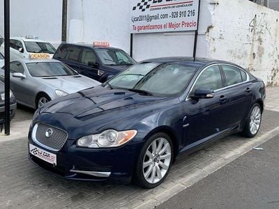 Usado Jaguar XF Luxury 207 CV (152 kW) 2008 Azul Berlina