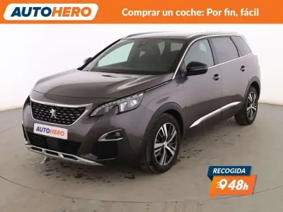 Usado Peugeot 5008 GT-line 131 CV (96 kW) 2018 Gris SUV