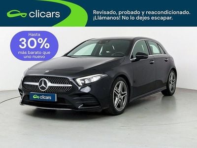 Usado Mercedes A180 136 CV (100 kW) 2019 Negro Berlina