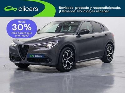 Usado Alfa Romeo Stelvio Ti 209 CV (153 kW) 2021 Gris SUV