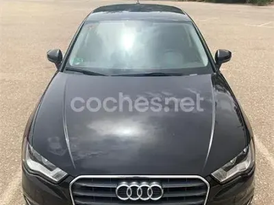 Usado Audi A3 110 CV (80 kW) 2016 Negro Berlina