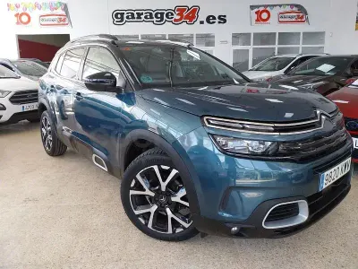 Usado Citroën C5 Aircross Shine 131 CV (96 kW) 2019 Verde SUV