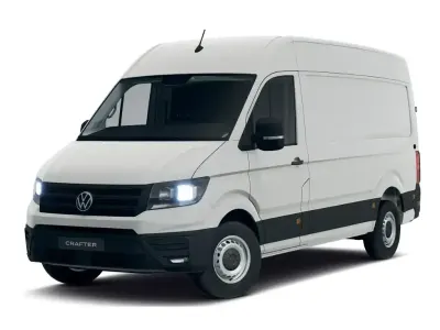 Ny VW Crafter 140 HK (102 kW) 2026 Vit Van