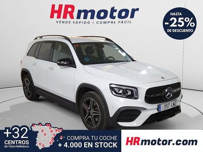Usado Mercedes GLB200 150 CV (110 kW) 2021 Blanco SUV