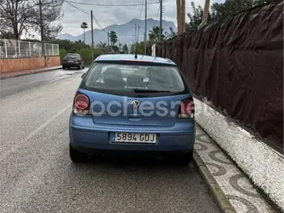 Begagnad VW Polo Advance 80 HK (58 kW) 2008 Blå Halvkombi