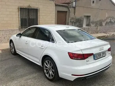Usado Audi A4 S-Line 150 CV (110 kW) 2016 Blanco Berlina