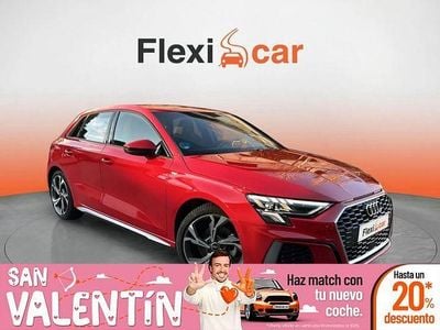 Usado Audi A3 Sportback e-tron S-Line 150 CV (110 kW) 2021 Rojo Utilitario