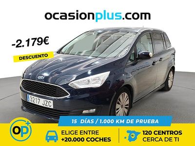 Azul Usado 2017 Ford C-MAX Trend+ Monovolumen | 9850 € (Precio justo)