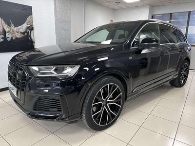 Usado Audi Q7 S-Line 286 CV (210 kW) 2020 Negro SUV