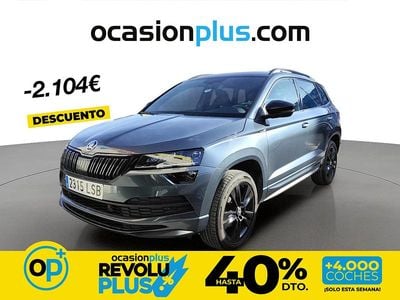 Usado Skoda Karoq SportLine 150 CV (110 kW) 2021 Gris SUV