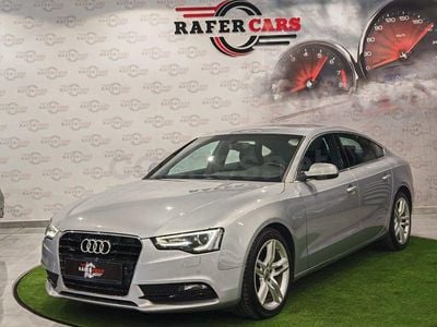 Usado Audi A5 Sportback S-Line 218 CV (160 kW) 2016 Gris / plata Utilitario
