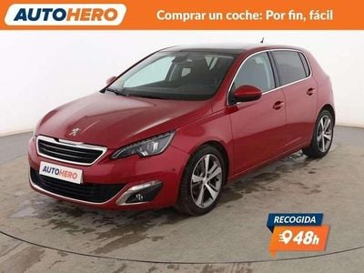 Usado Peugeot 308 Allure 116 CV (85 kW) 2014 Rojo Utilitario