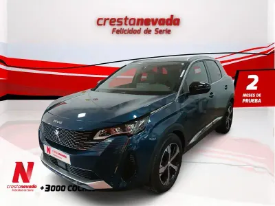 Usado Peugeot 3008 GT 130 CV (95 kW) 2021 Azul SUV