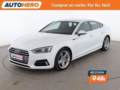 Usado Audi A5 S-Line 151 CV (111 kW) 2018 Blanco Coupe