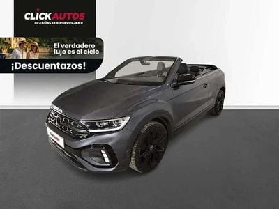 Usado VW T-Roc Cabriolet R-line 151 CV (111 kW) 2022 Gris Descapotable