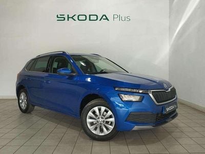 Usado Skoda Kamiq 110 CV (80 kW) 2022 Azul SUV