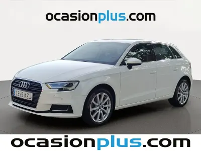 Usado Audi A3 Sportback Design 116 CV (85 kW) 2019 Blanco Utilitario