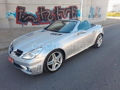 Gris / plata Usado 2004 Mercedes SLK350 Descapotable | 15.400 € (Caro)