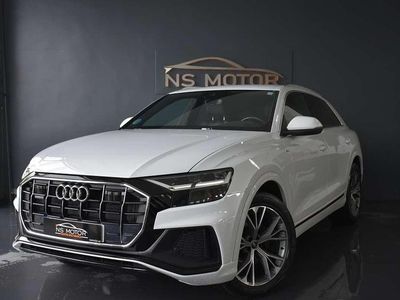 Usado Audi Q8 S-Line 231 CV (169 kW) 2021 Blanco SUV