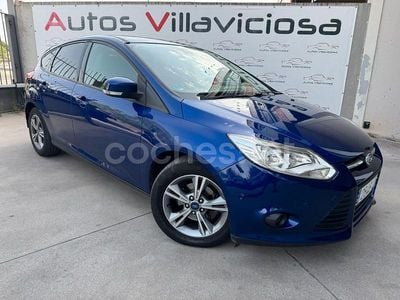 Usado Ford Focus 125 CV (91 kW) 2014 Azul Berlina