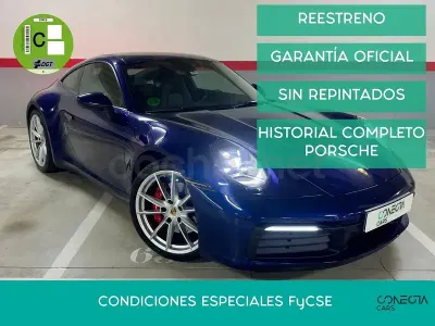 Usado Porsche 911 Carrera 4S 450 CV (330 kW) 2023 Azul Coupe