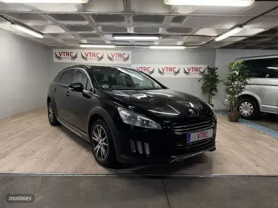 Usado Peugeot 508 RXH 200 CV (147 kW) 2013 Negro Familiar