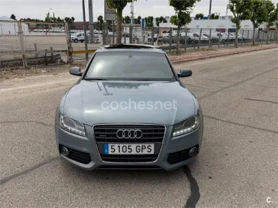 Usado Audi A5 170 CV (125 kW) 2009 Gris / plata Coupe