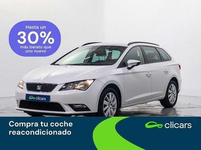 Blanco Usado 2016 Seat Leon ST Reference Familiar | 9490 € (Precio justo)