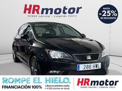 Usado Seat Ibiza Style 90 CV (66 kW) 2014 Negro Berlina