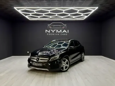 Usado Mercedes GLA220 AMG line 170 CV (125 kW) 2015 Negro SUV