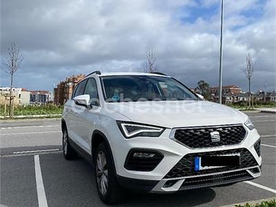 Usado Seat Ateca Style 110 CV (80 kW) 2022 Blanco SUV