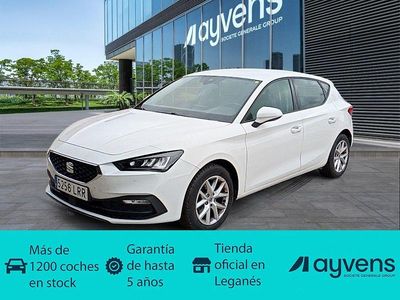 Usado Seat Leon Style 115 CV (84 kW) 2021 Blanco Berlina