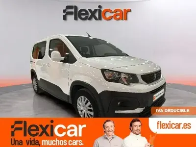 Begagnad Peugeot Rifter Active 100 HK (73 kW) 2021 Vit Minibuss