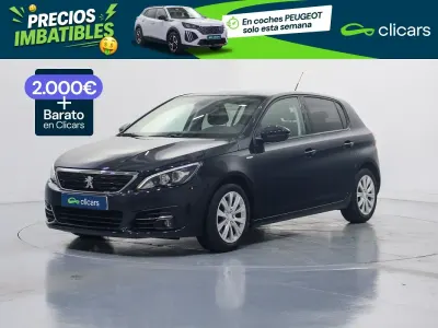 Usado Peugeot 308 Style 130 CV (95 kW) 2018 Azul Berlina