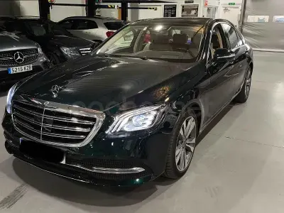 Usado Mercedes S560 469 CV (344 kW) 2018 Verde Berlina