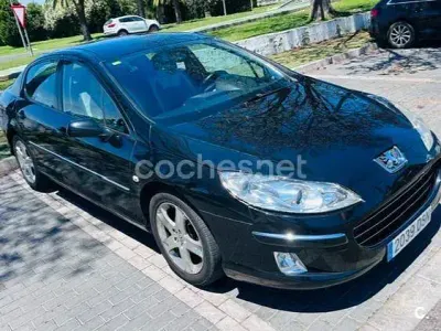 Usado Peugeot 407 Sport 136 CV (100 kW) 2005 Negro Berlina