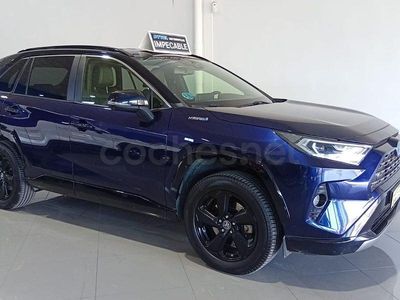 Używany Toyota RAV4 Hybrid 218 KM (160 kW) 2019 Niebieski SUV
