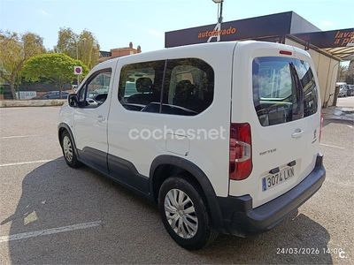 Usado Peugeot Rifter Access 100 CV (73 kW) 2020 Blanco Monovolumen