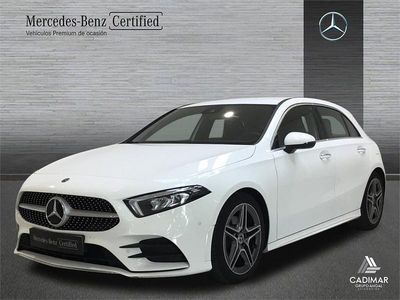 Blanco Usado 2022 Mercedes A180 AMG line Berlina | 28.900 € (Precio justo)