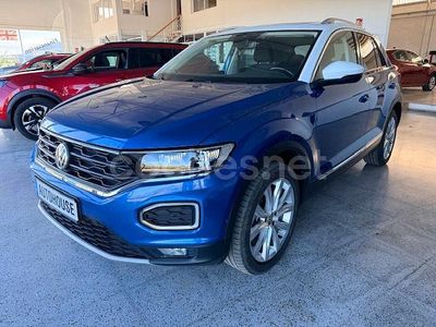 Usado VW T-Roc Sportline 150 CV (110 kW) 2018 Azul SUV