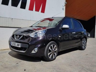 Usado Nissan Micra N-TEC 80 CV (58 kW) 2015 Negro Utilitario