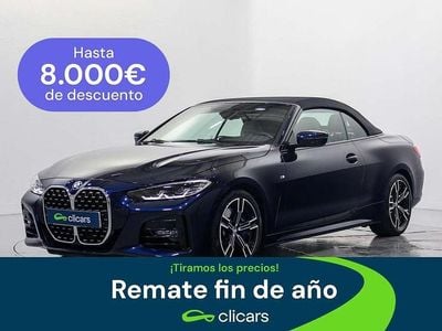 Azul Usado 2022 BMW 420 M Sport Descapotable | 39.990 € (Super precio)