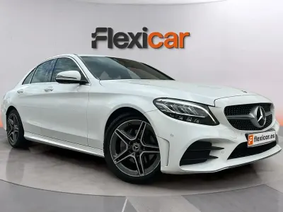 Usado Mercedes C200 160 CV (117 kW) 2019 Blanco Berlina