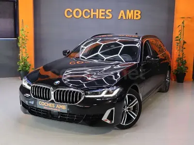 Usado BMW 530e Luxury Line 292 CV (214 kW) 2021 Negro Familiar