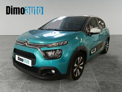 Usado Citroën C3 Feel 83 CV (61 kW) 2021 Azul Utilitario
